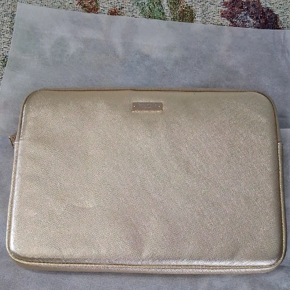 Kate Spad Gold Tablet Sleeve Sleek Design